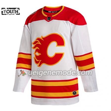 Kinder Eishockey Calgary Flames Trikot Blank Adidas 2019 Heritage Classic Weiß Authentic
